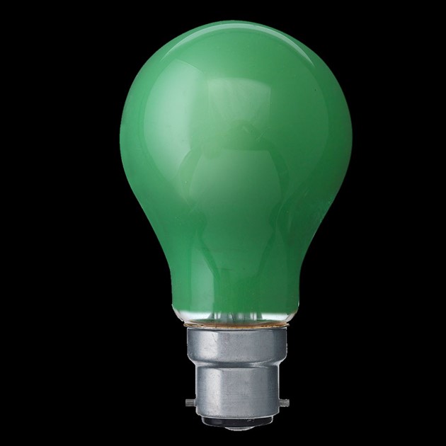 Normal grön B22 40W